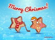 eKartki Kartki elektroniczne - Bożonarodzeniowe Ciasteczka Świąteczne harce, 