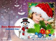 eKartki Kartki elektroniczne - Bożonarodzeniowa Mikołajka Radosne Boże Narodzenie, 