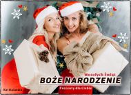 eKartki Kartki elektroniczne - Bożonarodzeniowa Mikołajka Z życzeniami, 