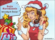 eKartki Kartki elektroniczne - Bożonarodzeniowa Choinka Prezenty na Gwiazdkę, 