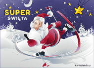 eKartki Kartki elektroniczne - eKartka bożonarodzeniowa Super święta!, 