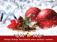 eKartki Kartki elektroniczne - eKartka bożonarodzeniowa Święta Bożego Narodzenia, 