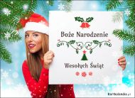 eKartki Kartki elektroniczne - Bożonarodzeniowe Życzenia Życzenia od Mikołajki!, 