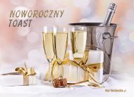eKartki Nowy Rok Noworoczny toast, 