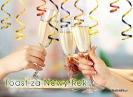 eKartki Nowy Rok Toast za Nowy Rok, 