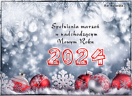 eKartki Nowy Rok Spełnienia noworocznych marzeń 2022, 