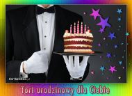 eKartki Kartki elektroniczne - e-Kartka urodzinowa Tort urodzinowy dla Ciebie, 