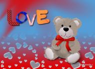 eKartki Miłość - Walentynki Wyznanie misia, 