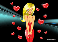 eKartki Miłość - Walentynki Walentynkowa panienka, 