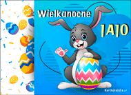 eKartki Kartki elektroniczne - Wielkanocne Jaja Kolorowe wielkanocne jajo, 