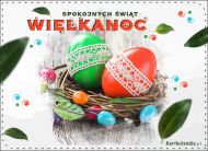 eKartki Kartki elektroniczne - Kartka wielkanocna Ludowe jajeczka!, 