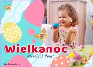 eKartki Kartki elektroniczne - Darmowe e-kartki Wielkanoc Wielkanoc w kolorach tęczy, 