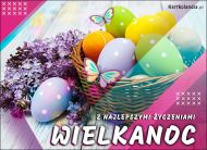 eKartki Kartki elektroniczne - e-Kartki Wielkanoc Wielkanoc - Kolorowych jajeczek!, 