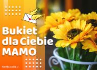 eKartki Kartki elektroniczne - Kwiaty na Dzień Matki Bukiet dla Ciebie Mamo, 
