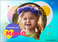 eKartki Kartki elektroniczne - Serce Kocham Cię Mamo!, 
