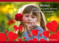 eKartki Kartki elektroniczne - Kwiaty na Dzień Matki Piękny kwiatek dla Mamy, 