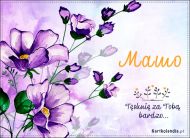 eKartki Kartki elektroniczne - Kwiaty na Dzień Matki Tęsknię za Tobą Mamo!, 
