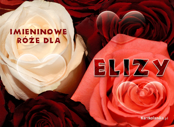 Imieninowe róże dla Elizy