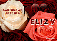 eKartki Imienne Damskie Imieninowe róże dla Elizy, 