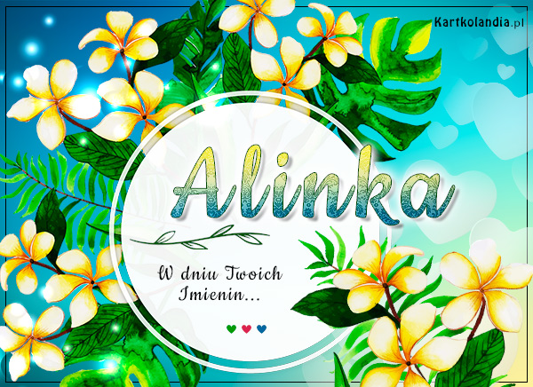 Alinka - Tropikalne Imieniny