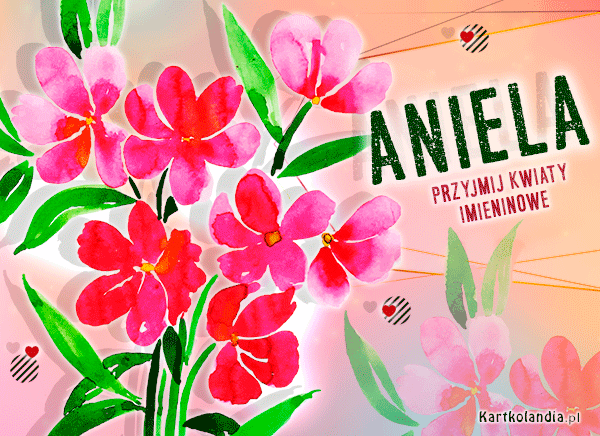 Aniela - Przyjmij kwiaty