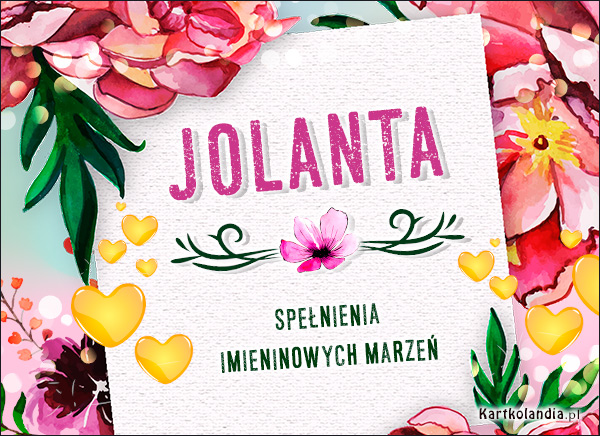 Jolanta - Spełnienia marzeń!