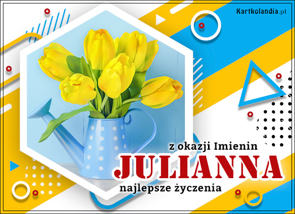 Julianna - Imieninowy bukiet tulipanów