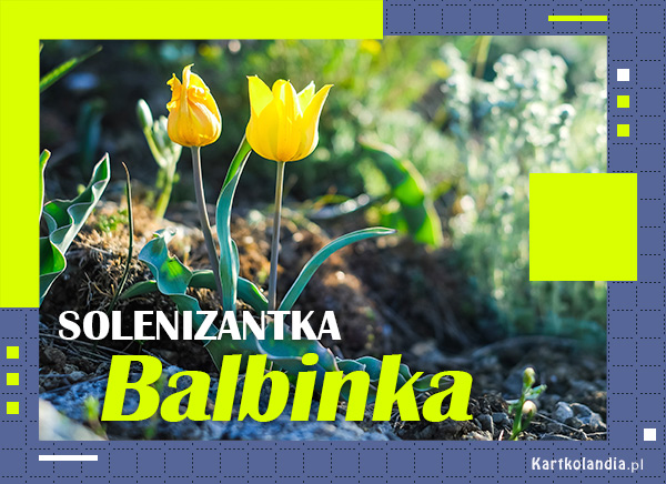 Solenizantka Balbinka