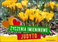 eKartki Kartki elektroniczne - Judysia Judyta - Życzenia Imieninowe, 