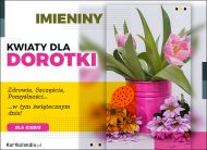 eKartki Kartki elektroniczne - Kartka dla Doroty Kwiaty dla Dorotki, 
