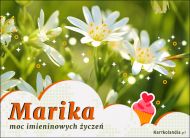 eKartki Imienne Damskie Marika - Moc imieninowych życzeń!, 