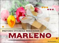 eKartki Imienne Damskie Marleno - Przyjmij życzenia!, 