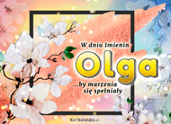 eKartki Kartki elektroniczne - Olgusia Olga - Najlepsze Życzenia, 