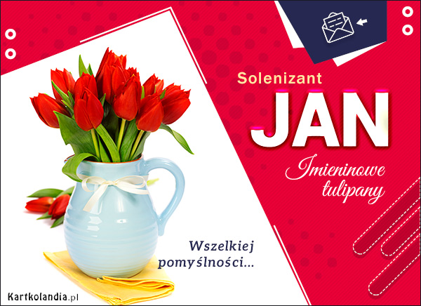Jan - Tulipany dla Ciebie