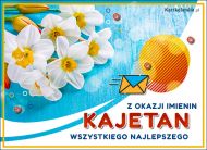 eKartki Imienne Męskie Imieninowa poczta dla Kajetana, 