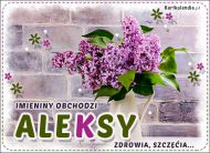 eKartki Kartki elektroniczne - e-Kartka imieninowa dla Aleksego Imieniny obchodzi Aleksy, 