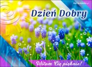 eKartki Kartki elektroniczne - Wiosenne Pozdrowienia Dzień Dobry!, 
