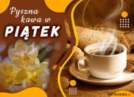 eKartki Kartki elektroniczne - Zaproszenie Pyszna kawa w Piątek, 