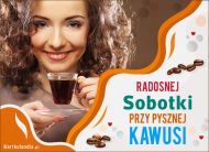 eKartki Kartki elektroniczne - Kawa Radosnej Sobotki przy pysznej kawusi!, 