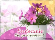 eKartki Kartki elektroniczne - Kwiaty Serdecznie Cię pozdrawiam!, 
