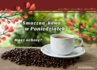eKartki Kartki elektroniczne - Pyszna Kawa Smaczna kawa w Poniedziałek, 