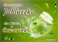 eKartki Kartki elektroniczne - Czwartek Soczyste jabłuszko dla Ciebie w Czwartek, 